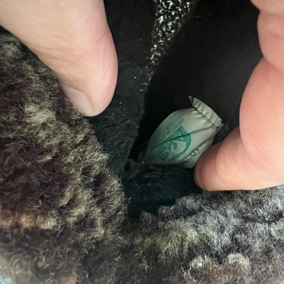 Sorel Fold Over Fur Lace Up Boots 10 - Picture 7 of 8